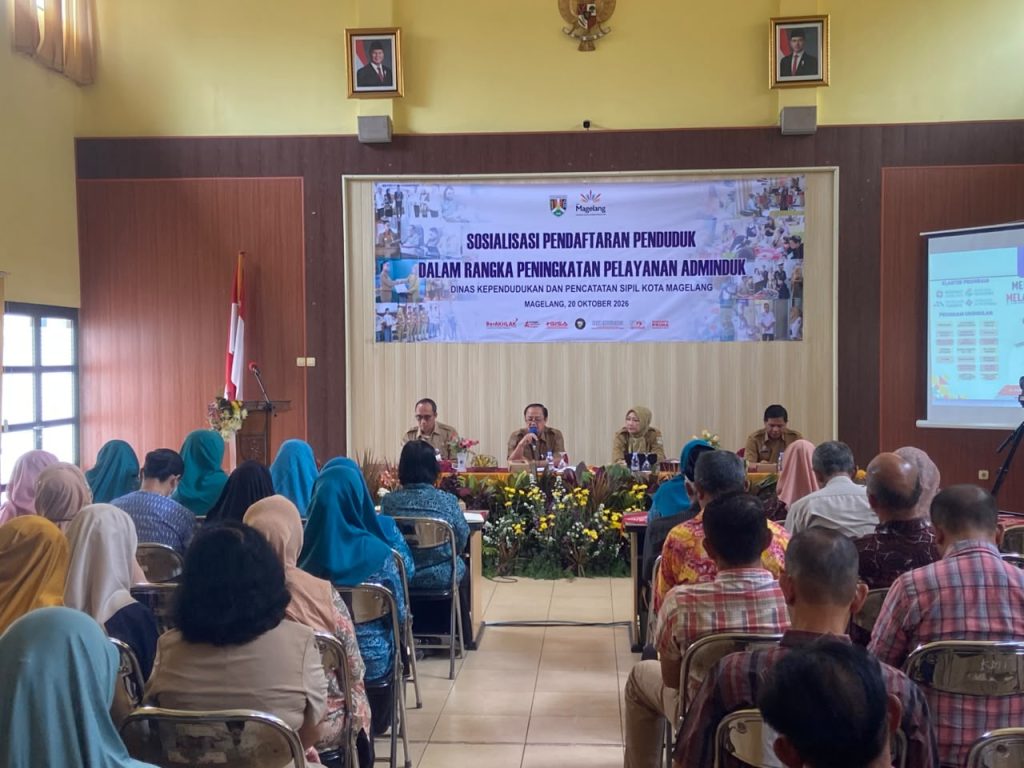 Dinas Sosial Kota Magelang Dukung Sosialisasi Pendaftaran Penduduk untuk Peningkatan Pelayanan Administrasi Kependudukan